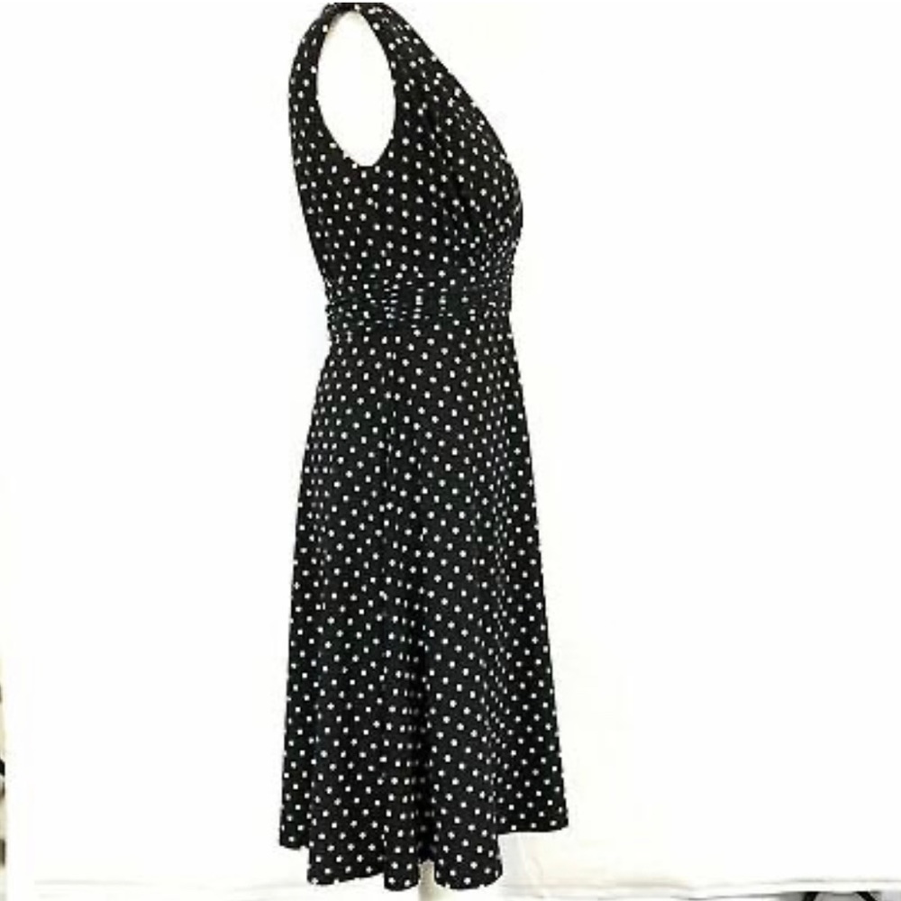 MADELEINE Fit&Flared Polka Dot Spotted Dress Size 14 UK - Picture 3 of 10
